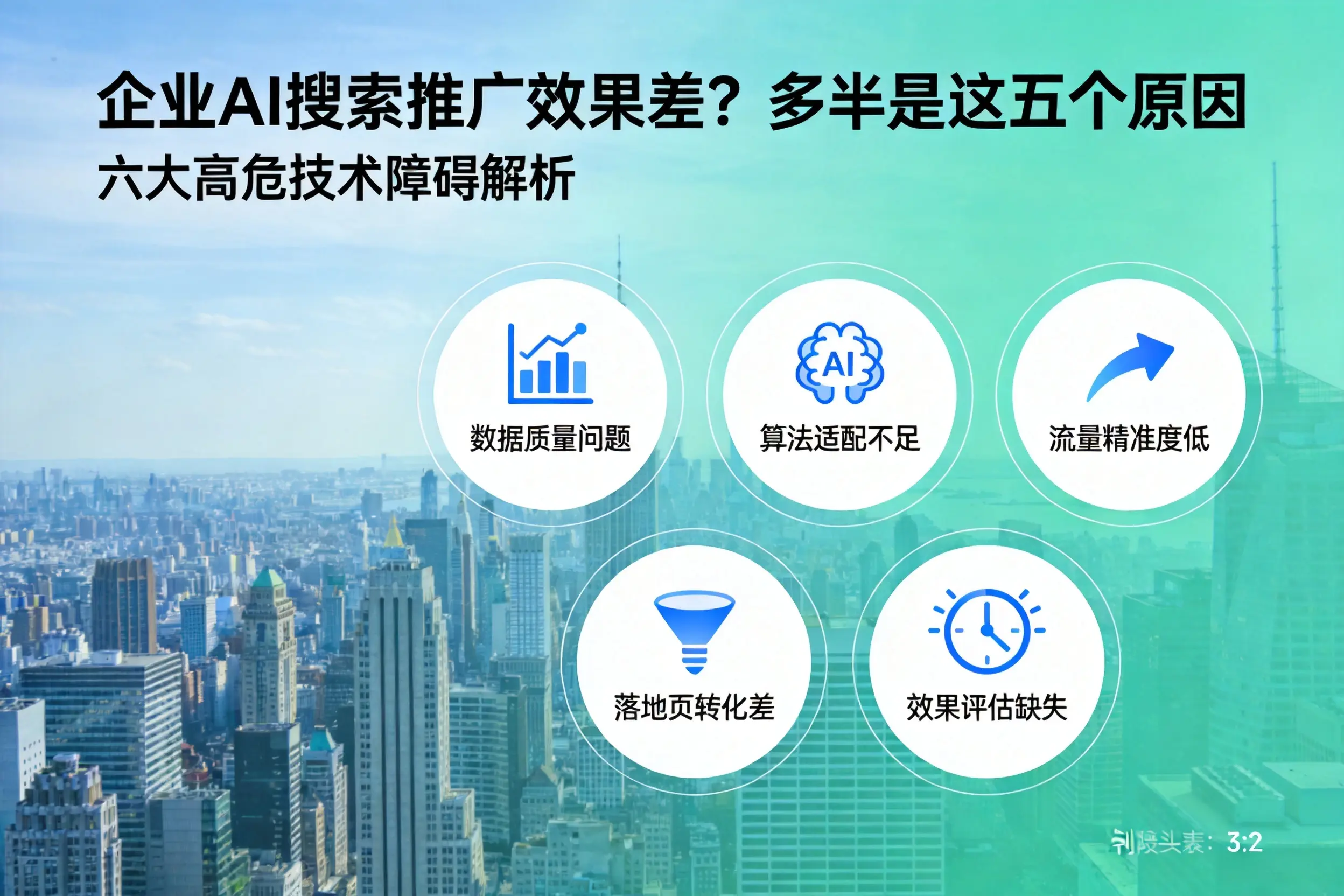岫岩企业AI搜索推广效果差？多半是这五个原因